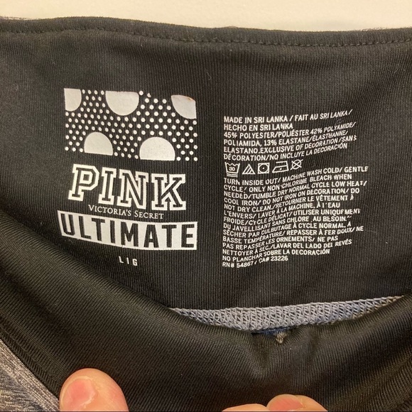 PINK ULTIMATE Sz L Multicolour Leggings Tights Leggings - Picture 2 of 7